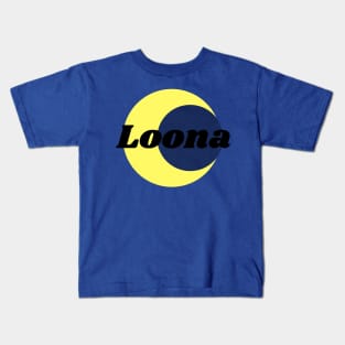 LOONA (Crescent Moon) Kids T-Shirt